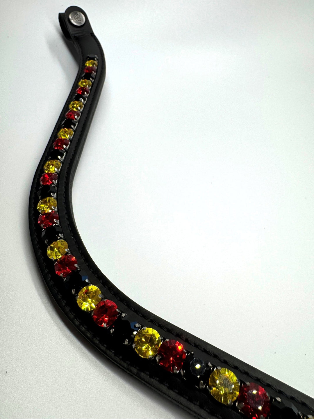 Frontriem Zwart Geel Rood - Vísolde