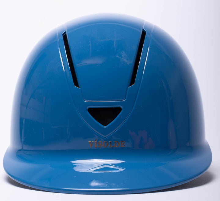 Paardrijhelm Blauw - Vísolde