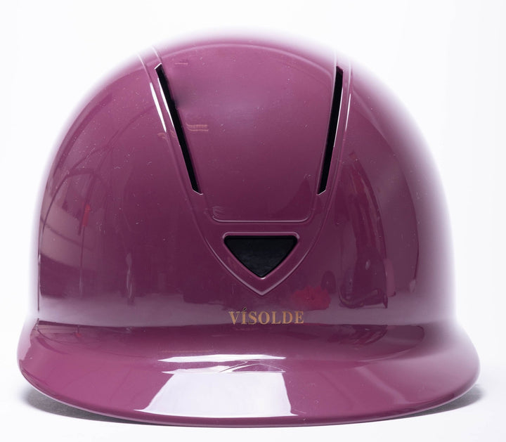 Paardrijhelm Bordeauxrood - Vísolde
