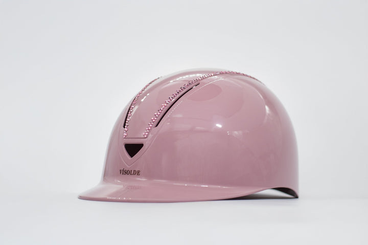 Paardrijhelm Roségoud Royal - Vísolde