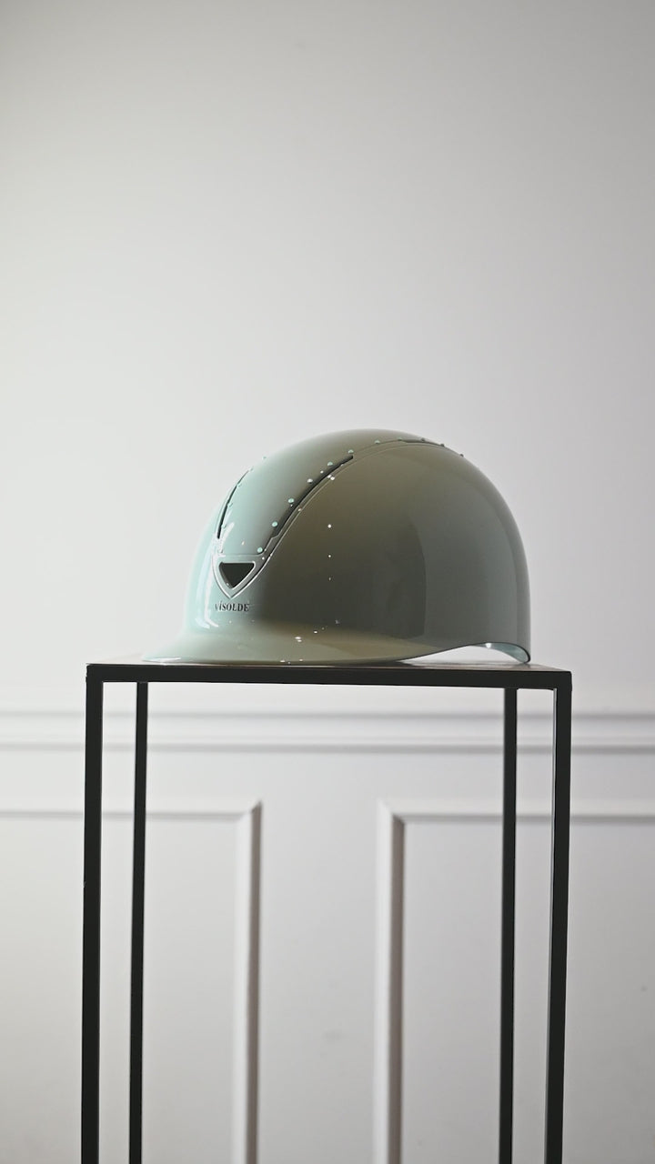 Riding helmet Mint green Elegance