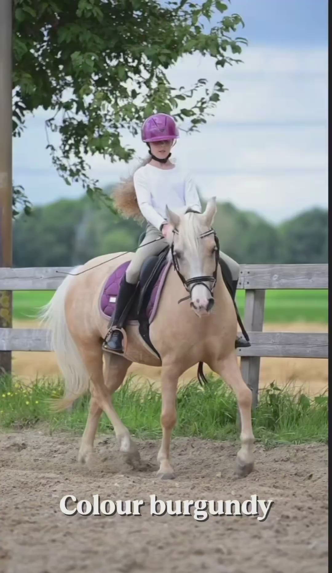 Reithelm bordeauxrot elegance