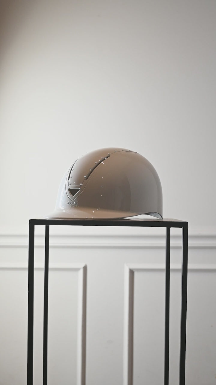 Riding helmet Ivory Elegance