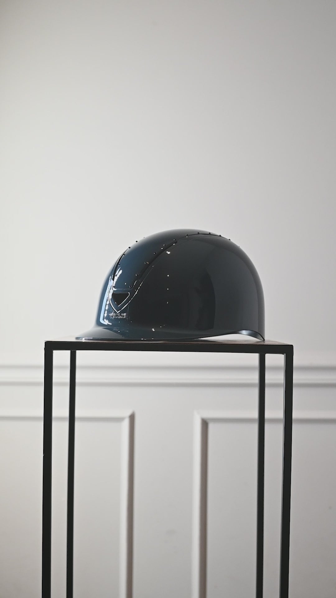 Riding helmet Petrol Blue Elegance