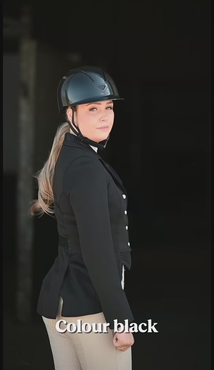 Reithelm schwarz elegance