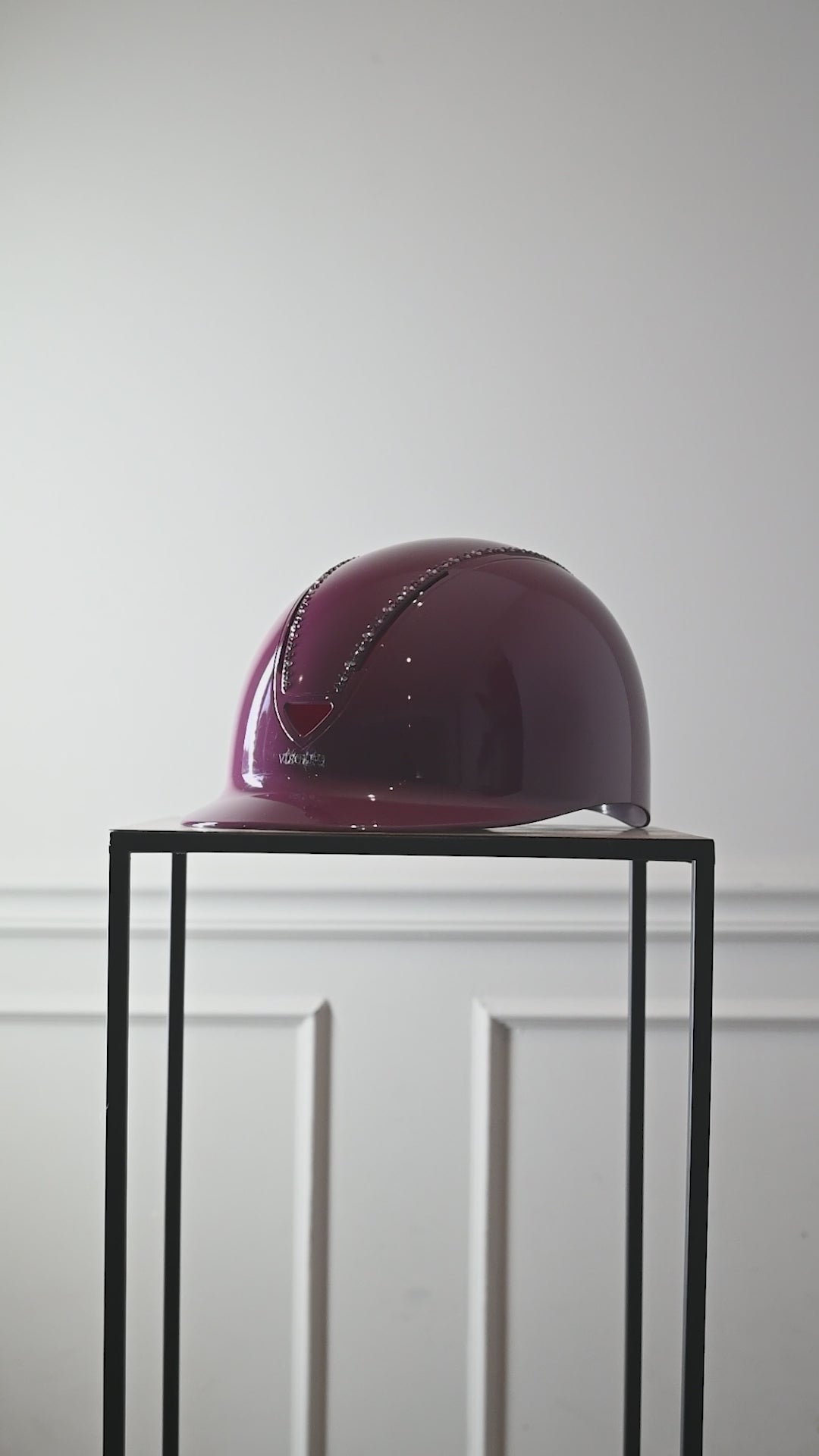Scale riding helmet Bordeaux red Royal