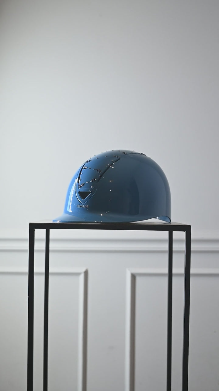Riding helmet Blue Sparkle