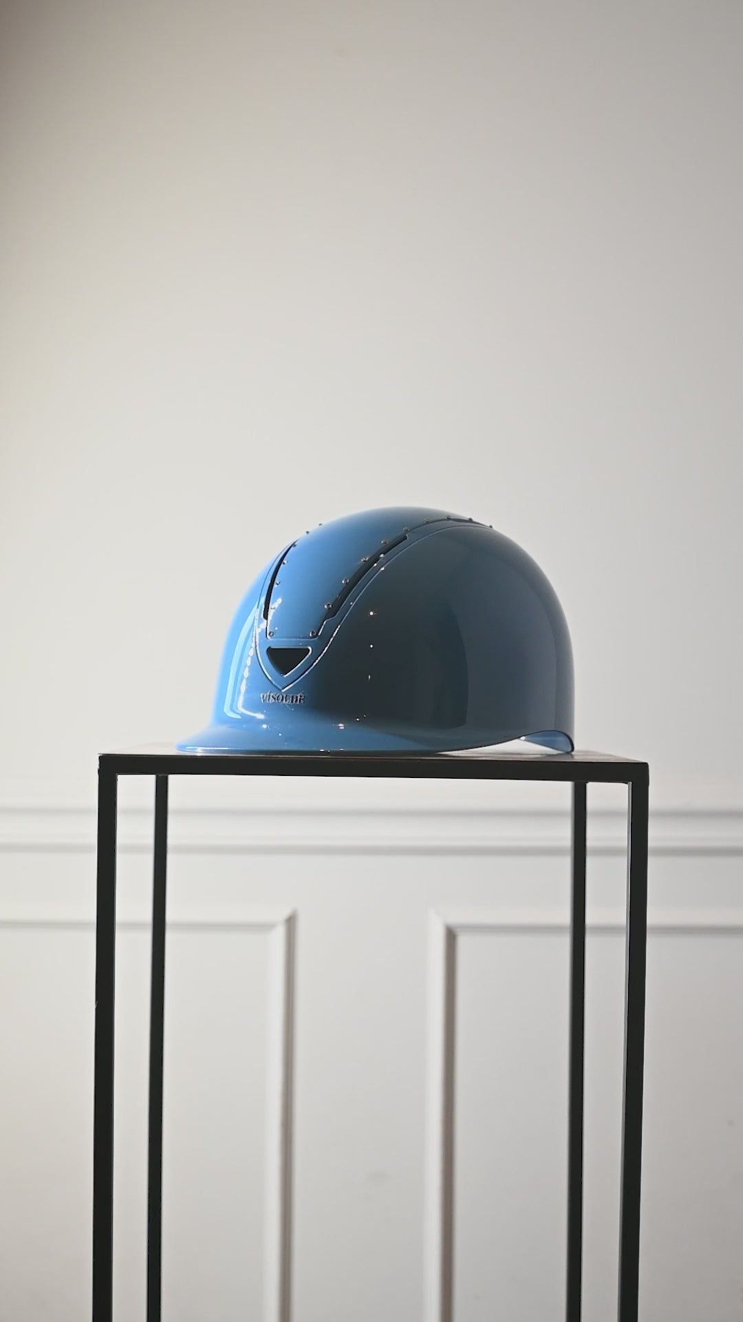 Riding helmet Blue Elegance