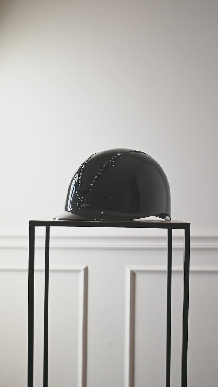 Riding helmet Black Royal
