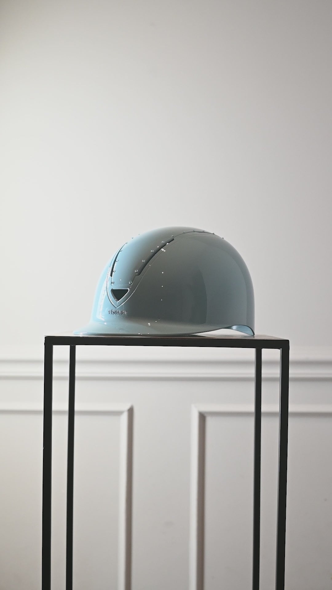 Riding helmet Turquoise Elegance