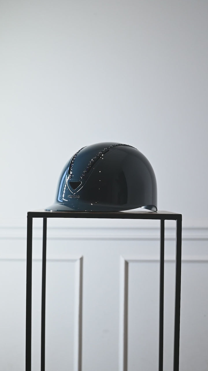 Riding helmet Petrol Blue Royal