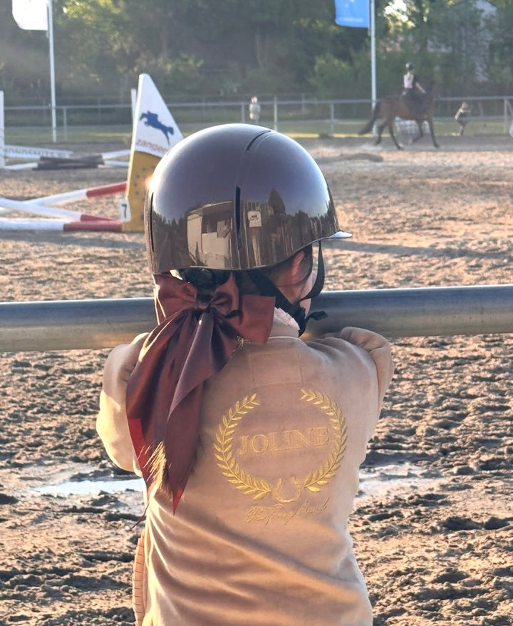 Schaal paardrijhelm Bruin - Vísolde