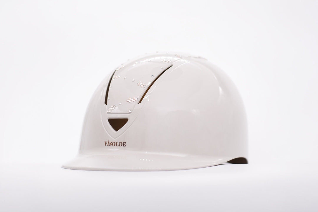 Schaal paardrijhelm Ivoor Sparkle - Vísolde