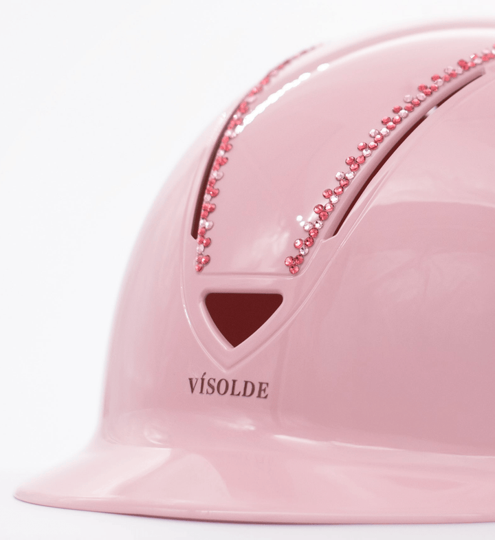Schaal paardrijhelm Lichtroze Royal - Vísolde