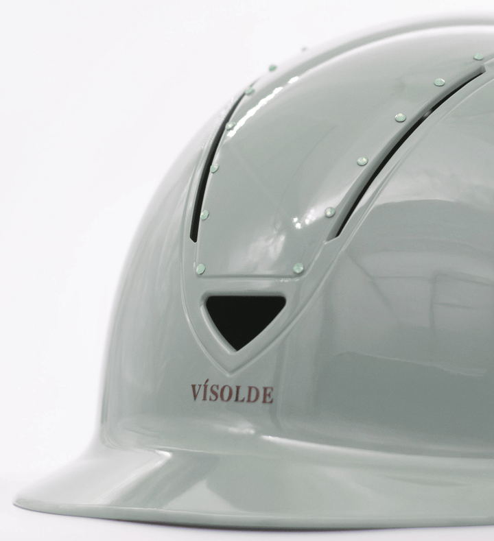 Schaal paardrijhelm Mintgroen Elegance - Vísolde