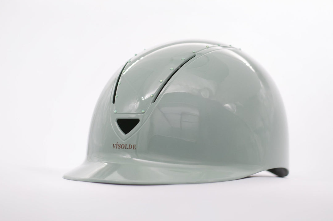 Schaal paardrijhelm Mintgroen Elegance - Vísolde