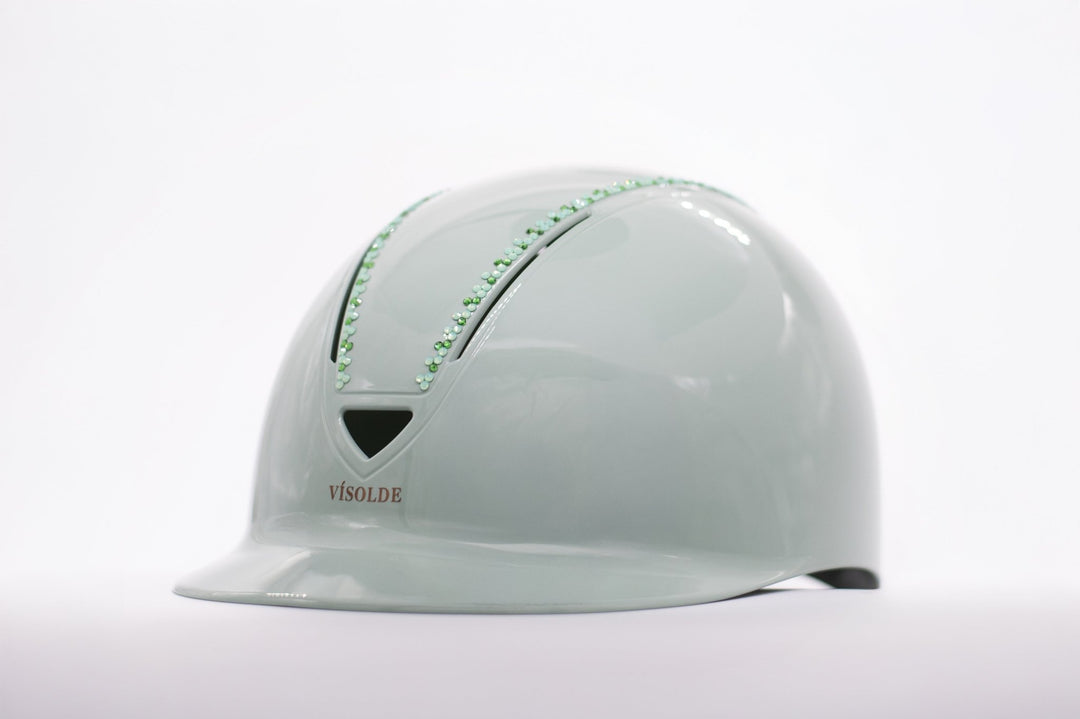 Schaal paardrijhelm Mintgroen Royal - Vísolde