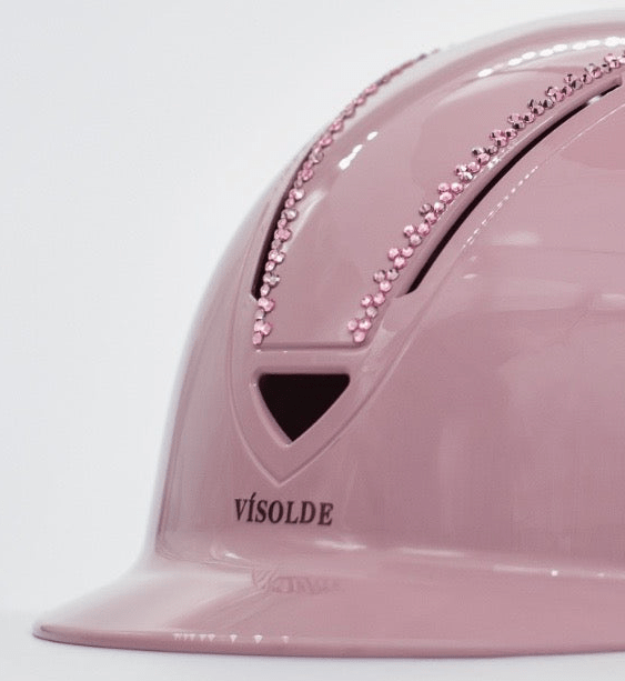 Schaal paardrijhelm Roségoud Royal - Vísolde