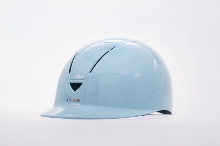 Schaal paardrijhelm Turquoise Elegance - Vísolde