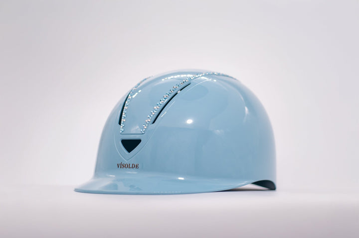 Schaal paardrijhelm Turquoise Royal - Vísolde