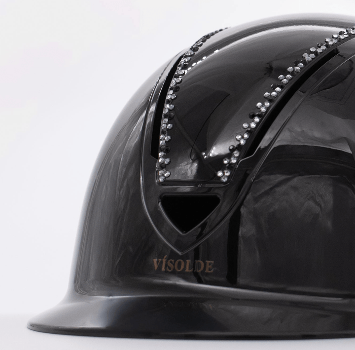 Schaal paardrijhelm Zwart Royal - Vísolde